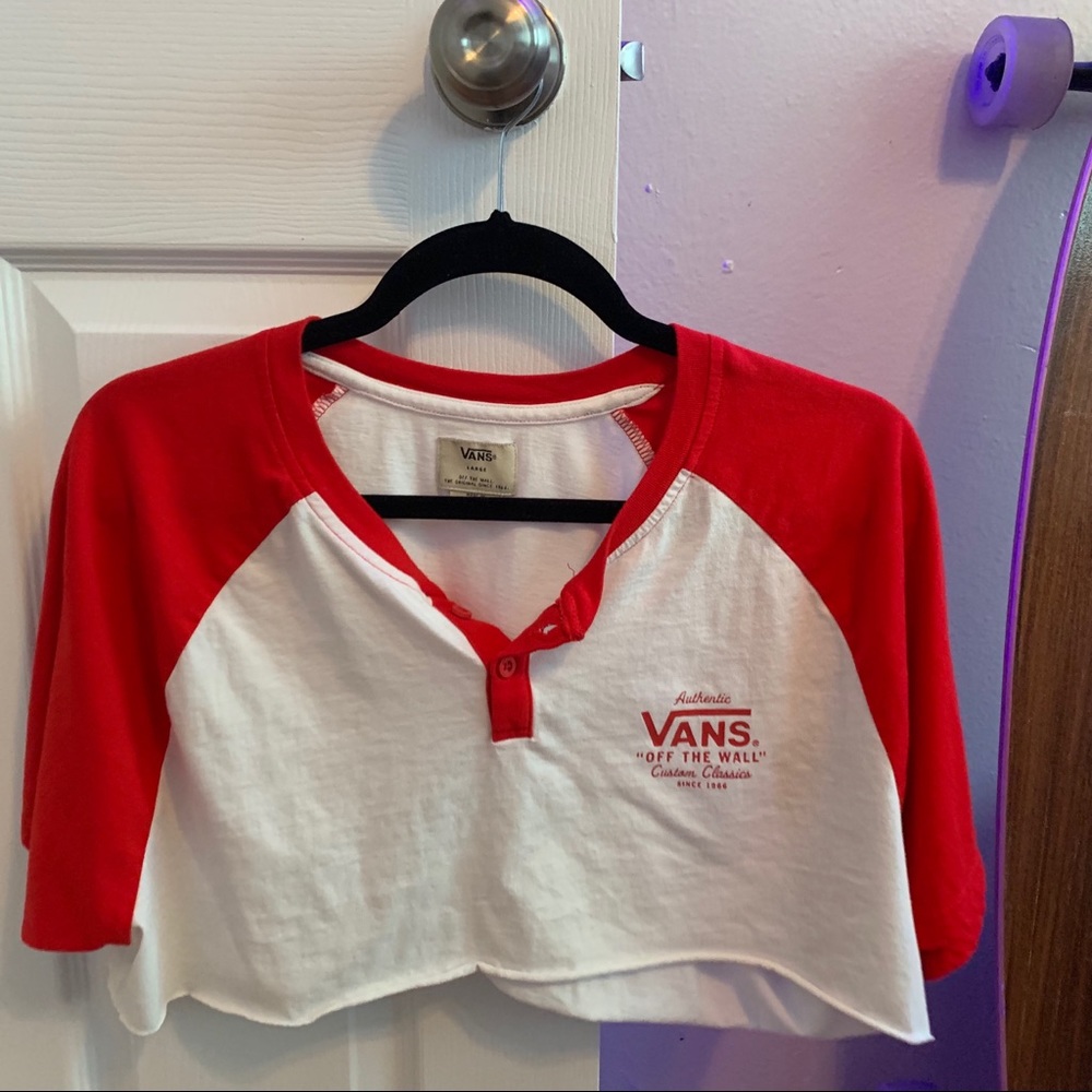 Vans thrifted t shirt